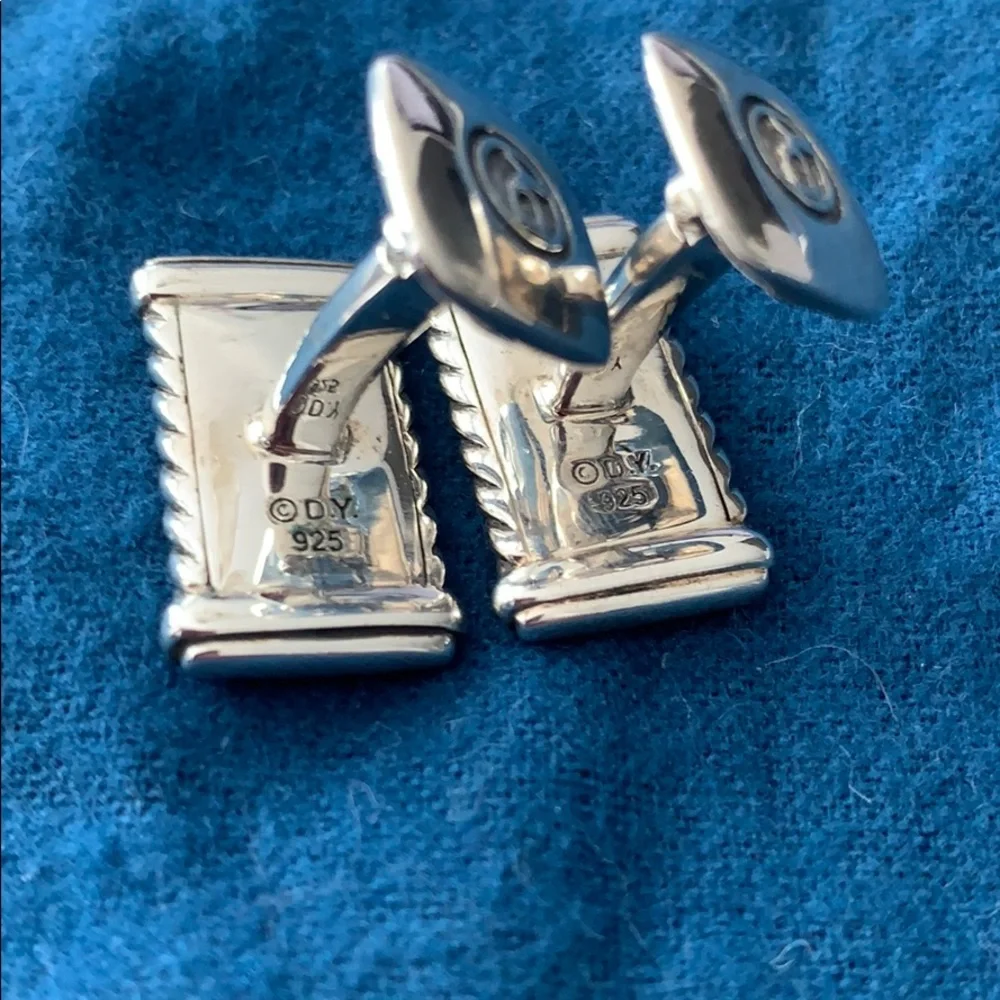David Yurman Chevron Cufflinks